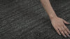 Silky Soft-feel Texture Solid Platinum bamboo Luxury Charcoal Rug Carpet
